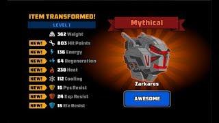 [SuperMechs] - Maxing To Mythical The Zarkares Torso + Stats
