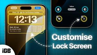 iOS 18 Lock Screen Customization: Wallpapers, Widgets, & More!