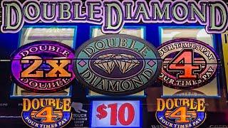 Classic 3 Reel Slots Double Diamond and Double Four Times Pay