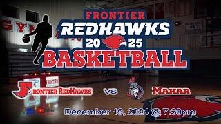 Frontier Regional Boys Basketball vs Mahar