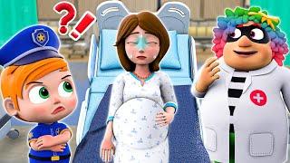 Mommy! Be Careful With Strangers ‍ | Baby Police Song | More Nursery Rhymes & Kids Songs