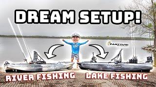 I Built My DREAM Fishing Kayaks!