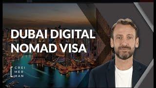 Dubai Digital Nomad Visa  | High Quality of life  | Fast internet connection 