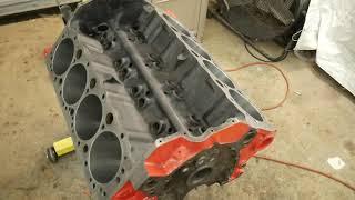 The Build Chronicles | Flex Honing Engine Block | Ebay Heads | Vortec Intake Choice | 350 Chevy |