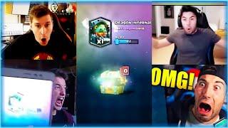 TOP 5 CARTAS LEGENDARIAS en COFRES de MADERA de CLASH ROYALE