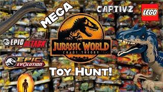 MEGA Jurassic World Toy Hunt! MASSIVE TOY Haul NEW Lego Chaos Theory Facebook finds + much more!