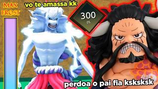 O DESPERTAR SUPREMO da FRUTA da YAMATO LEVEL 300 vs KAIDO no FRUIT BATTLEGROUNDS! (okuchi level 300)