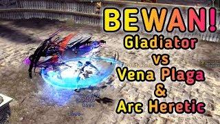 BEWAN PVP WiggyJie (Gladiator) vs Rafi (Vena Plaga) vs Om Walid (Arc Heretic) Dragon Nest SEA