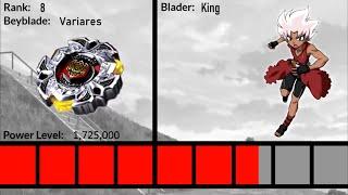 50 Strongest Beyblades [BEYBLADE METAL POWER LEVEL]  - Reupload