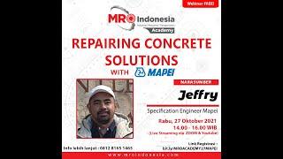 MRO Academy -  "REPAIRING CONCRETE SOLUTIONS" with MAPEI