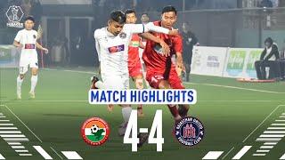 Shillong Lajong FC 4-4 Rajasthan United FC | I-League 2023-24 | Full Highlights