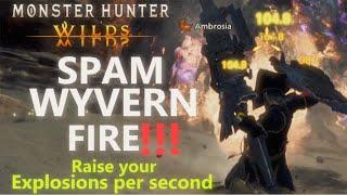 You Can Shoot Wyvern Fire EVERY 17 SECONDS! Build Monster Hunter Wilds mhwilds