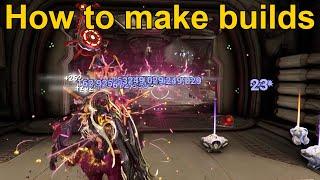 How to make builds in Warframe & testing the Nova rework