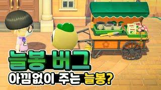 [모동숲]  늘봉 버그?! ‍️ 이게 왜 되는거야ㅋㅋㅋ