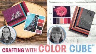 Crafting with Color Cube LIVE  Ep. 4 with @karenscraftingcompany  #colorcubelive