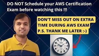 Don't Schedule Your AWS Exam Before You Watch This! #aws #awstutorials #awscertified