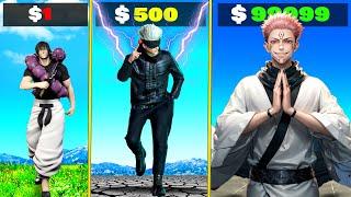 1$ JUJUTSU KAISEN TO $99999999  in GTA 5