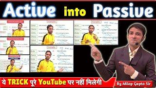 आओ Active से Passive करना सिखाऊं | Change the Voice in English | Active & Passive Golden Rules