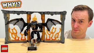 LEGO Lord of the Rings Balrog Book Nook Review