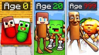 JJ and Mikey: BIRTH TO ITALIAN BRAINROT Life Cycle Evolution in Minecraft - Maizen