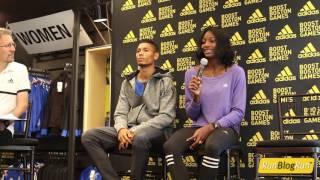 adidas BOOST Boston Games Press Conference Part 1