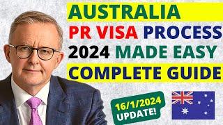 Australia 2024 PR Visa Process Made Easy | Australia PR Process