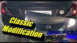 NISSAN SUNNY - AUDIO/SOUND DAMPING/SEAT COVER/ANTIGLARE/LIGHTING - MODIFICATIONS #nissan #sunny