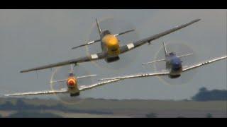 P-51 Mustang flypasts - AMAZING SOUND