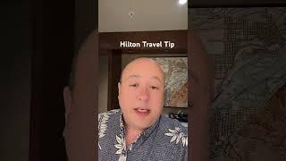 Hilton travel tip if you’re staying on one of their properties #hilton #travel #traveltips