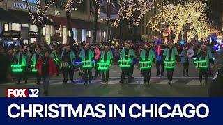 Magnificent Mile Lights Festival Parade draws large crowds downtown