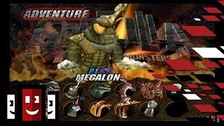 Godzilla Destroy All Monsters Melee: Megalon Adventure mode -- GameCube