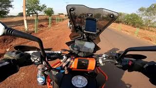 Riding KTM Adventure 390 to Gottam gutta || KTM Adventure 390 VS Royal Enfield Himalayan 411