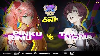 【#VRB2024】VIRTUAL RAP BATTLE 2024 - ROUND 1 ARENA 8 @PinkuRimu  VS  @TanaNona-JKT48V