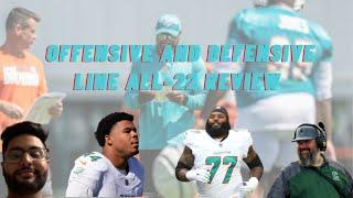 Miami Dolphins OL and DL review | All-22 Review  | The Scouting Combine