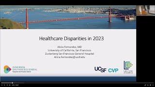 Meiklejohn Visiting Lecture: "Thoughts on Healthcare Disparities in 2023" | Alicia Fernandez, MD