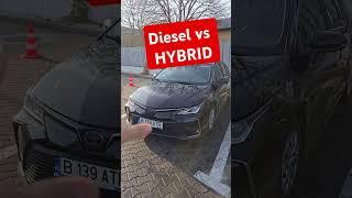 Diesel vs Hybrid. Care consuma mai puțin?