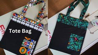 HOW TO MAKE A STYLISH TOTE BAG ️