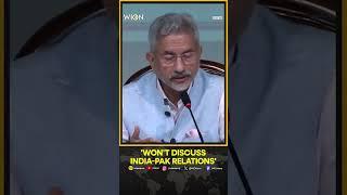 Indian EAM Jaishankar On His Upcoming Visit To Pakistan For SCO Summit