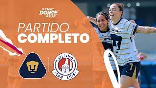 Partido Completo: Pumas vs Atlético de San Luis | JORNADA 1 | Clausura 2025