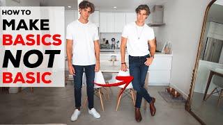 MAJORLY Improve BASIC Outfits | 7 Ways | Fresh Clean Tees | Parker York Smith