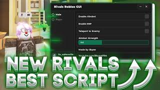 [BEST] NEW RIVALS SCRIPT 2024  | AIMBOT, ESP, TELEPORT, NOCLIP, SPEEDHACK | PASTEBIN | NO ADS