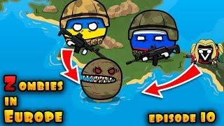 Zombies in Europe - episodes 10 / The Black Sea ( Countryballs )