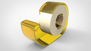 tape dispenser for 3d printer