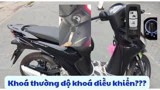 độ chìa khóa thường lên khoá thông minh smart key được không? Xe Máy Channel