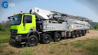 Why Does This Truck Break Concrete? ▶ Incredible New Construction Trucks