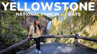 Our EPIC 4 Day Road Trip In Yellowstone National Park!