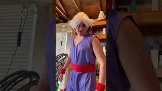 Vegeta Roasts Gohan! (with @flyburgerfly_) #vegeta #gohan #goku #dragonball #shorts