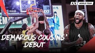 DEMARCUS COUSINS' 3x3 BASKETBALL DEBUT | Best Moments   | 3x3 World Tour Wuxi 2024