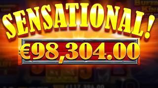 UNBELIEVABLE JACKPOT WIN ON BUFFALO KING UNTAMED MEGAWAYS!