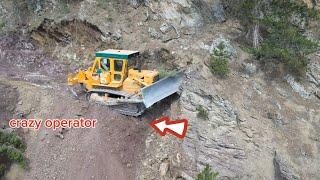 CAT D7 BULLDOZER -CRAZY OPERATOR-ÇILGIN OPERATÖR-PALET BOŞTA